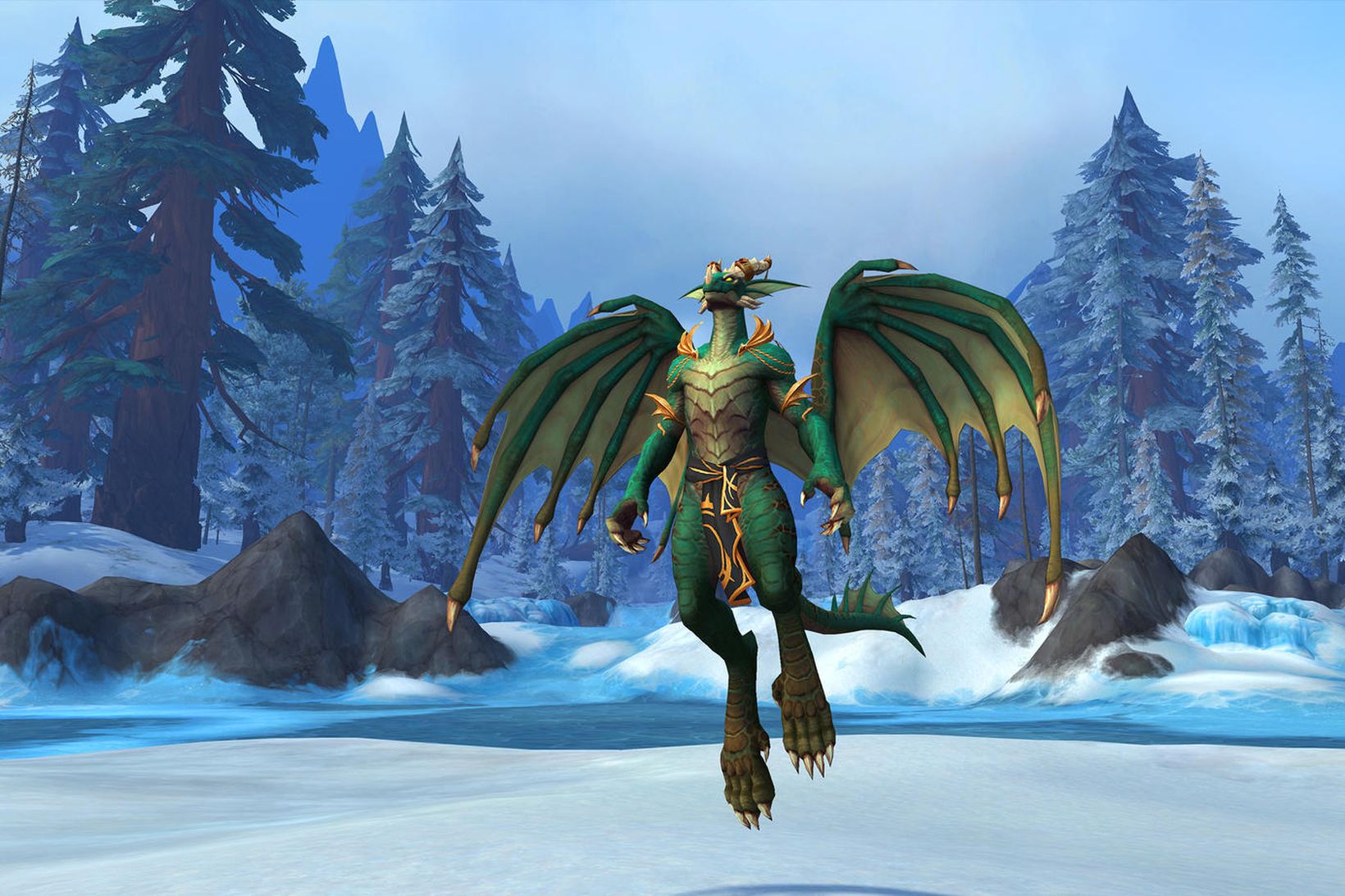 Dracthyr Evoker í World of Warcraft Dragonflight.