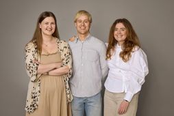 Alma Dóra Ríkarðsdóttir, Tristan John Frantz og Sigurlaug Guðrún Jóhannsdóttir.