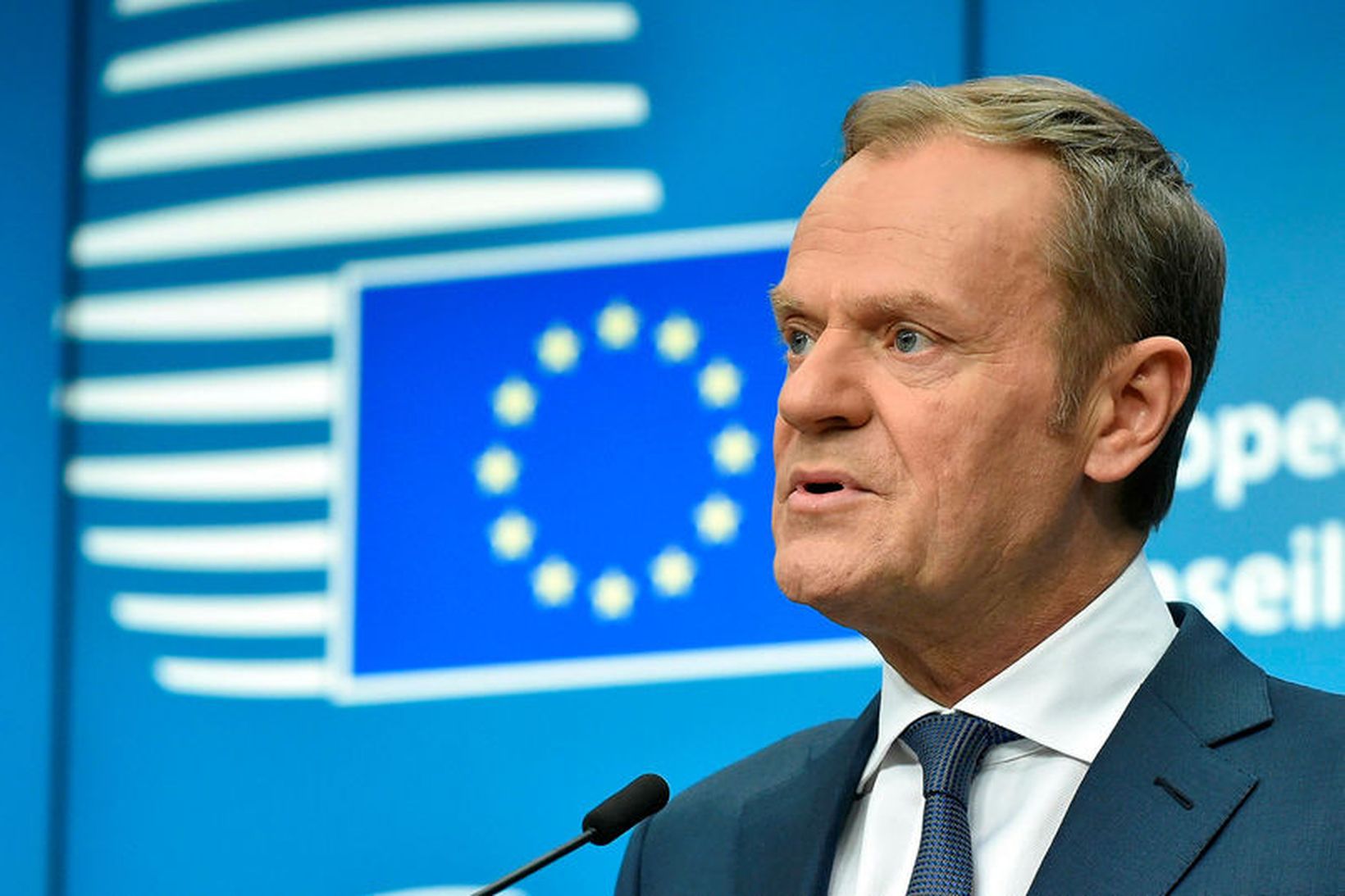 Donald Tusk, forseti leiðtogaráðs Evrópusambandsins.