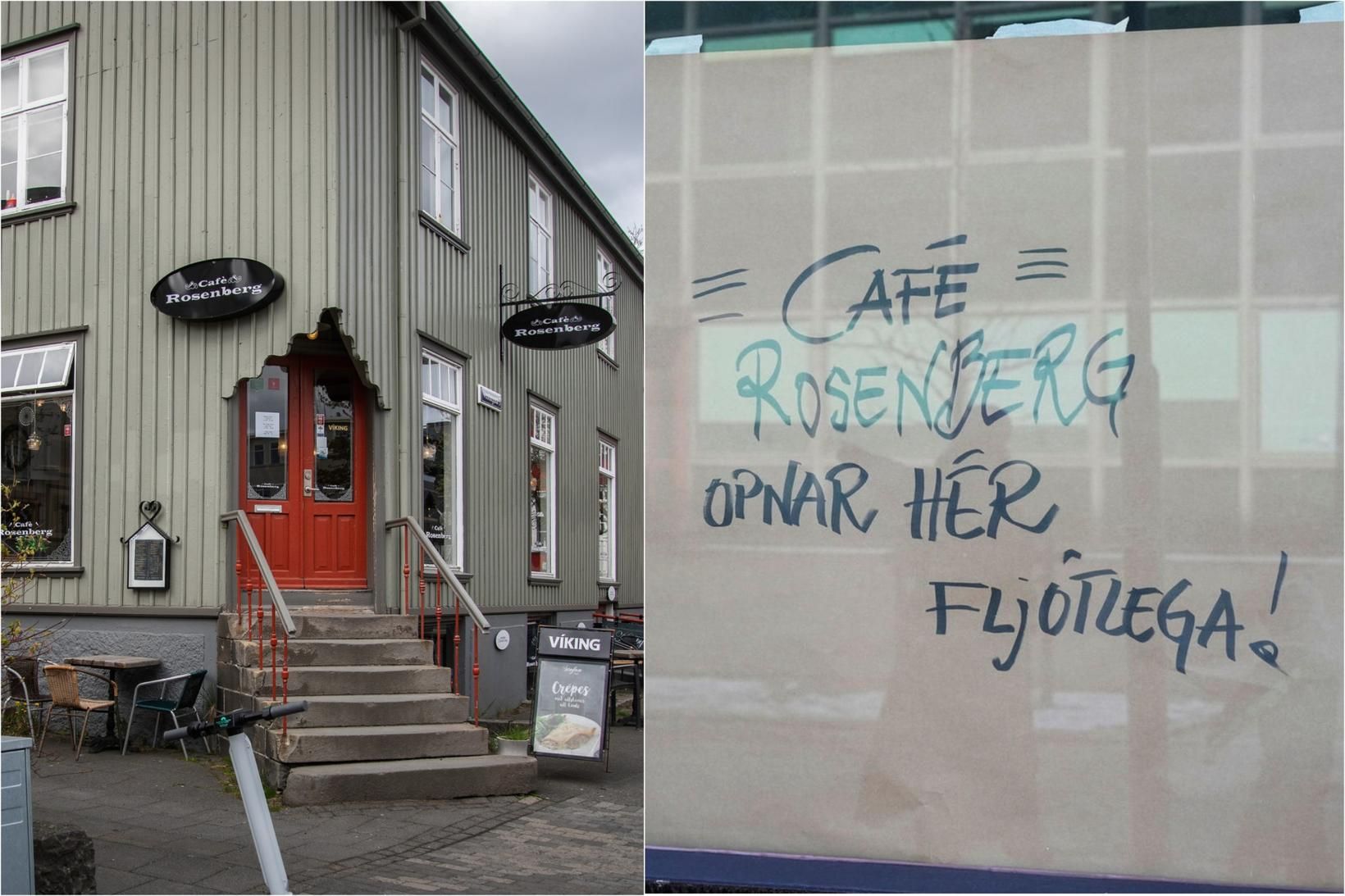 Café Rosenberg opnað á nýjum stað