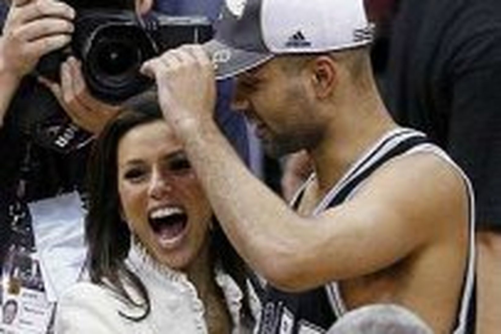 Eva Longoria og Tony Parker.