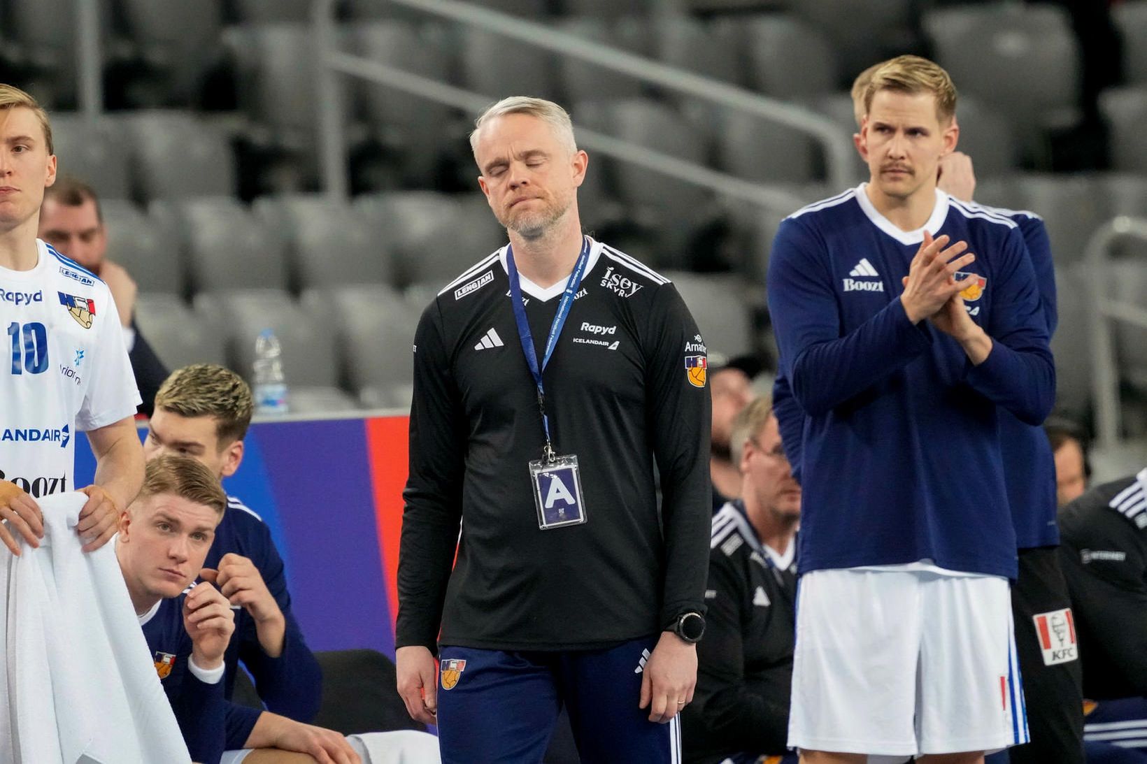 Snorri Steinn Guðjónsson og Bjarki Már Elísson á HM í …