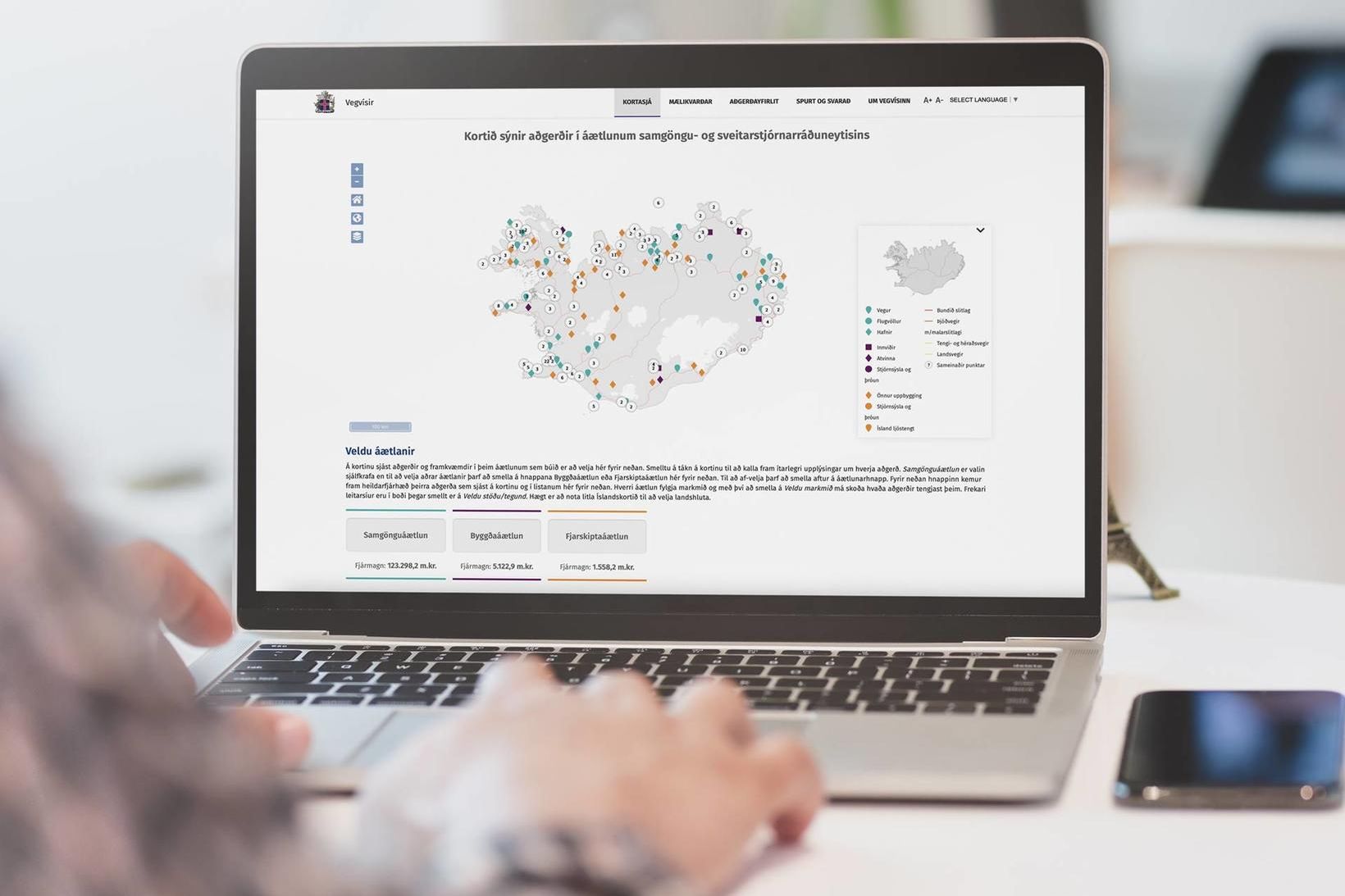Vegvísir er nýr upplýsingavefur ráðuneytisins.