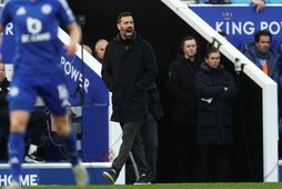 Ruud van Nistelrooy er knattspyrnustjóri Leicester.