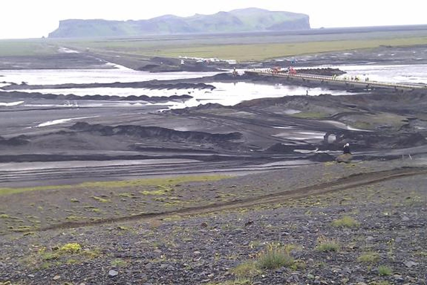 Vegagerðin hefur hafist handa við að veita Múlakvísl undir nýja …