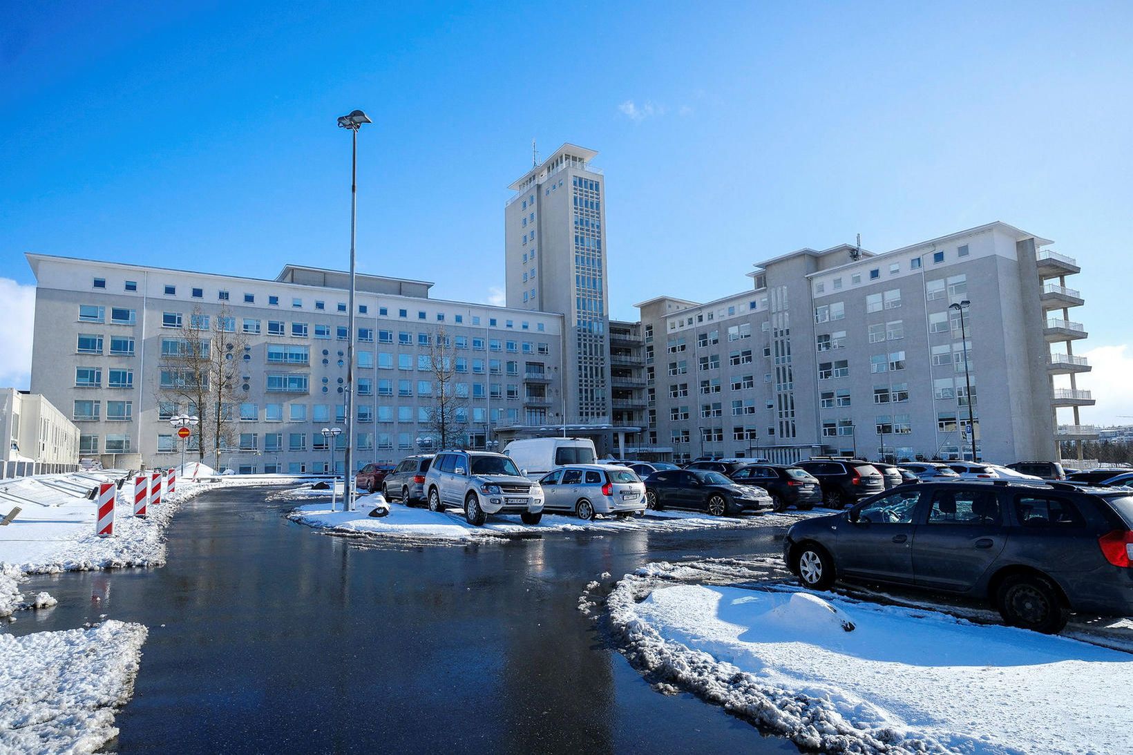 Leysa páskaeggjavanda spítalans