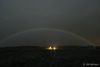Moonbow over West Iceland