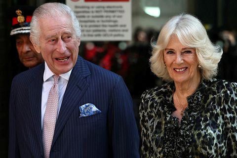 Karl III. Bretakonungur og Kamilla drottning.