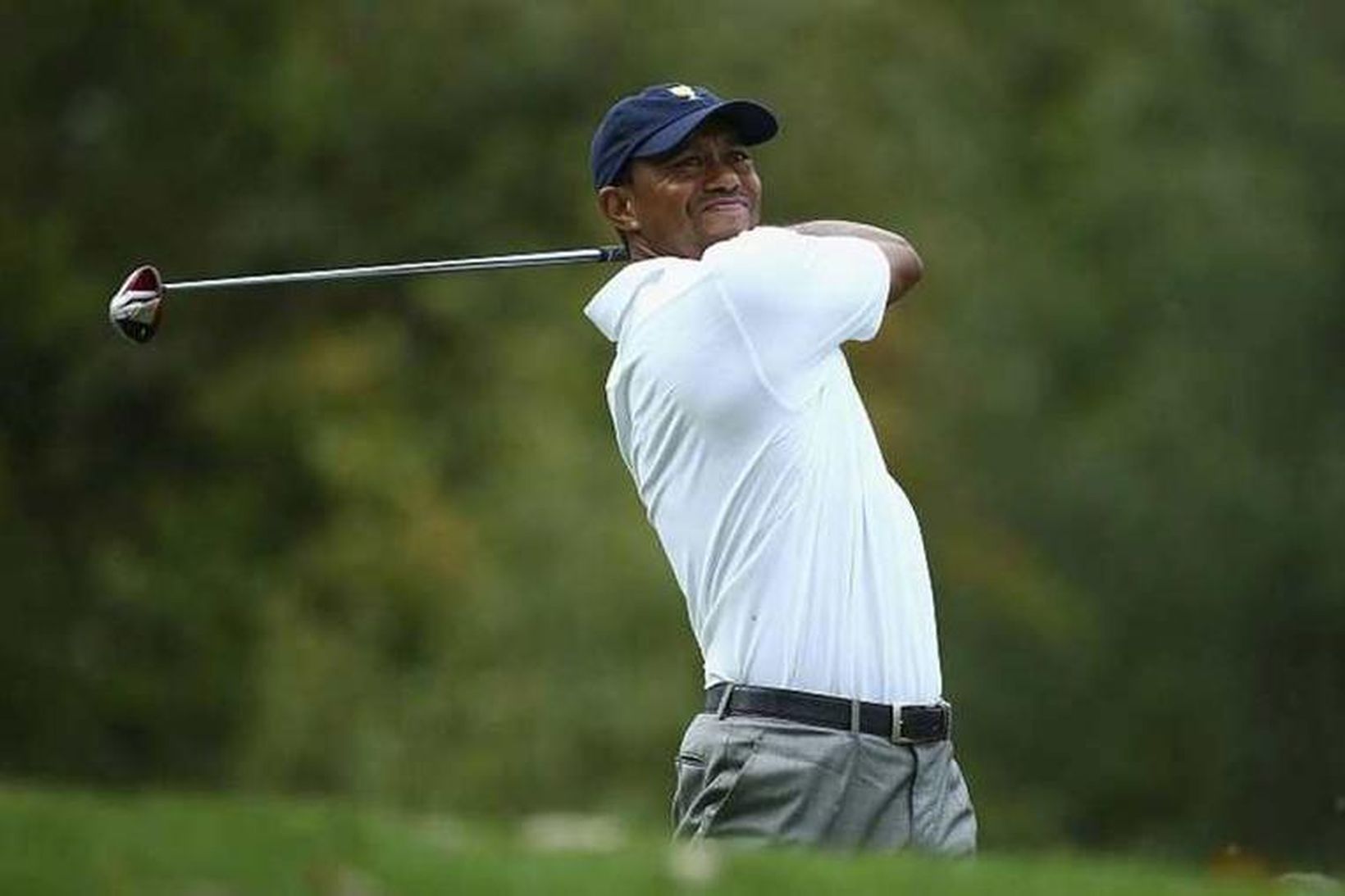 Tiger Woods er efsti maður heimslistans í golfi.
