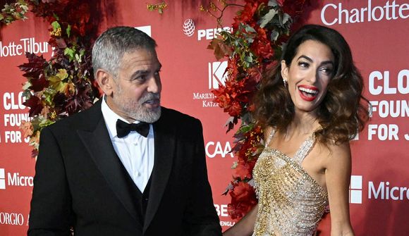 Clooney-hjónin trylla allt