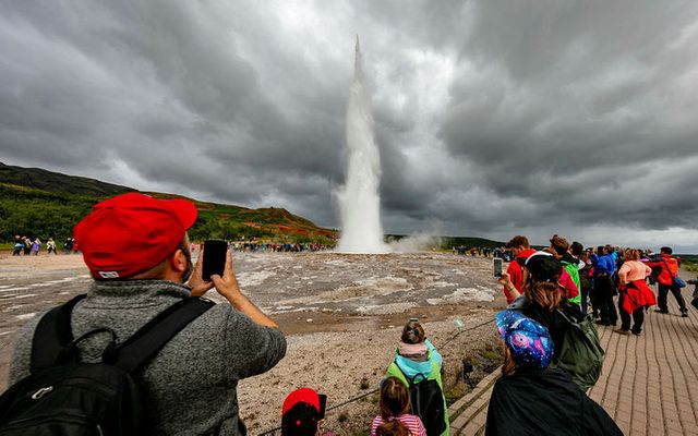 Among the changes that have occurred is that Strokkur now erupts more and more powerful …