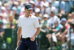 Englendingurinn Justin Rose á hringnum í dag.