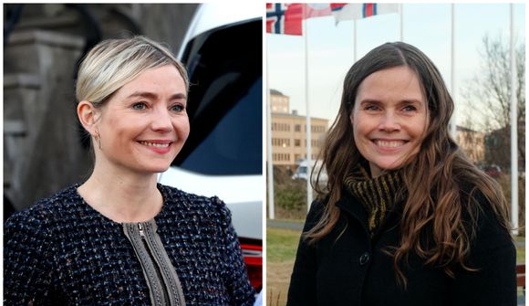 Beint: Katrín og Lilja svara