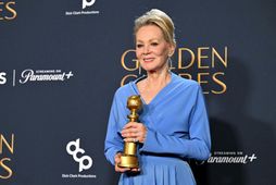 Jean Smart vann til Golden Globe-verðlauna á sunnudagskvöldið.