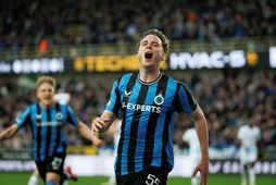Maxim De Cuyper skoraði mark Belga.