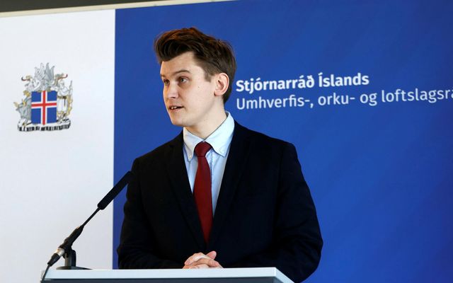 Jóhann Páll Jóhannsson, umhverfis-, orku- og loftslagsráðherra.