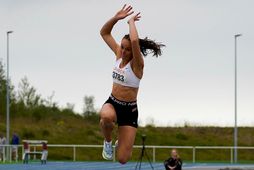 Irma Gunnarsdóttir sló Íslandsmetið sitt í Maribor í dag.
