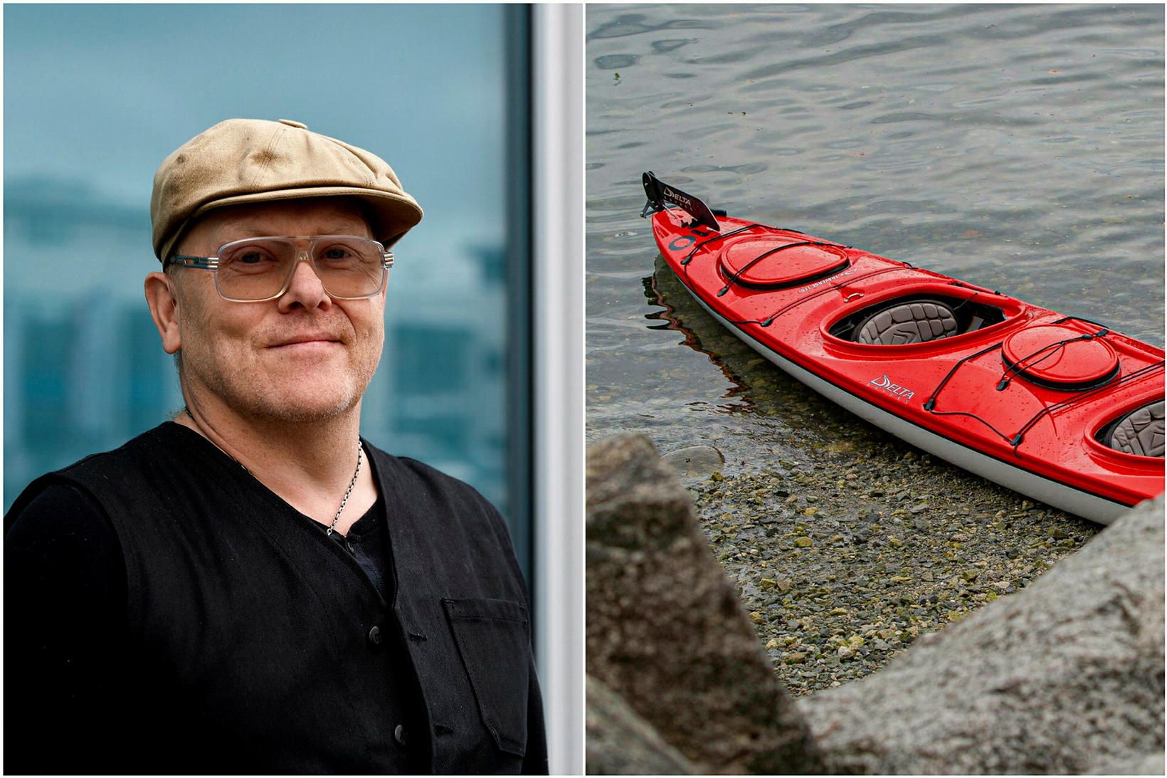 Jón Gnarr keypti kajak á Bland