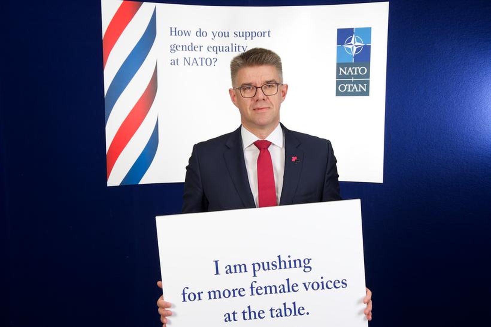 Gunnar Bragi Sveinsson utanríkisráðherra