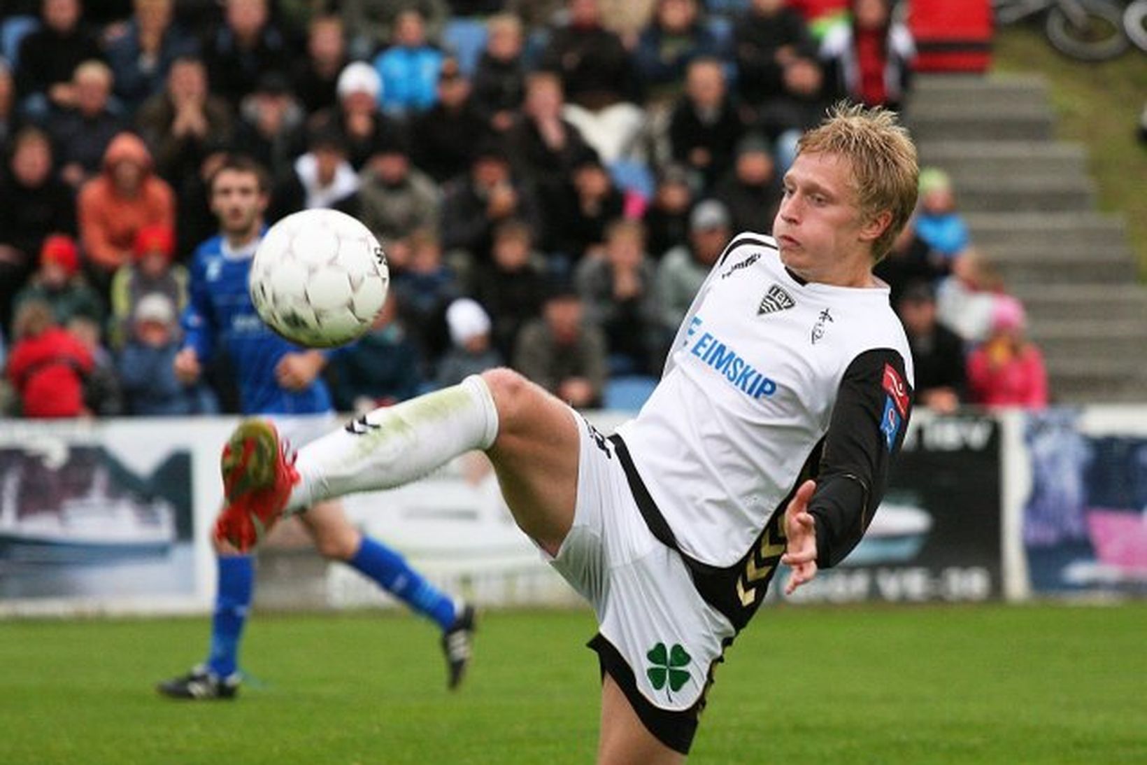 Ajay Leitch-Smith er markahæsti leikmaður ÍBV í úrvalsdeildinni í sumar …