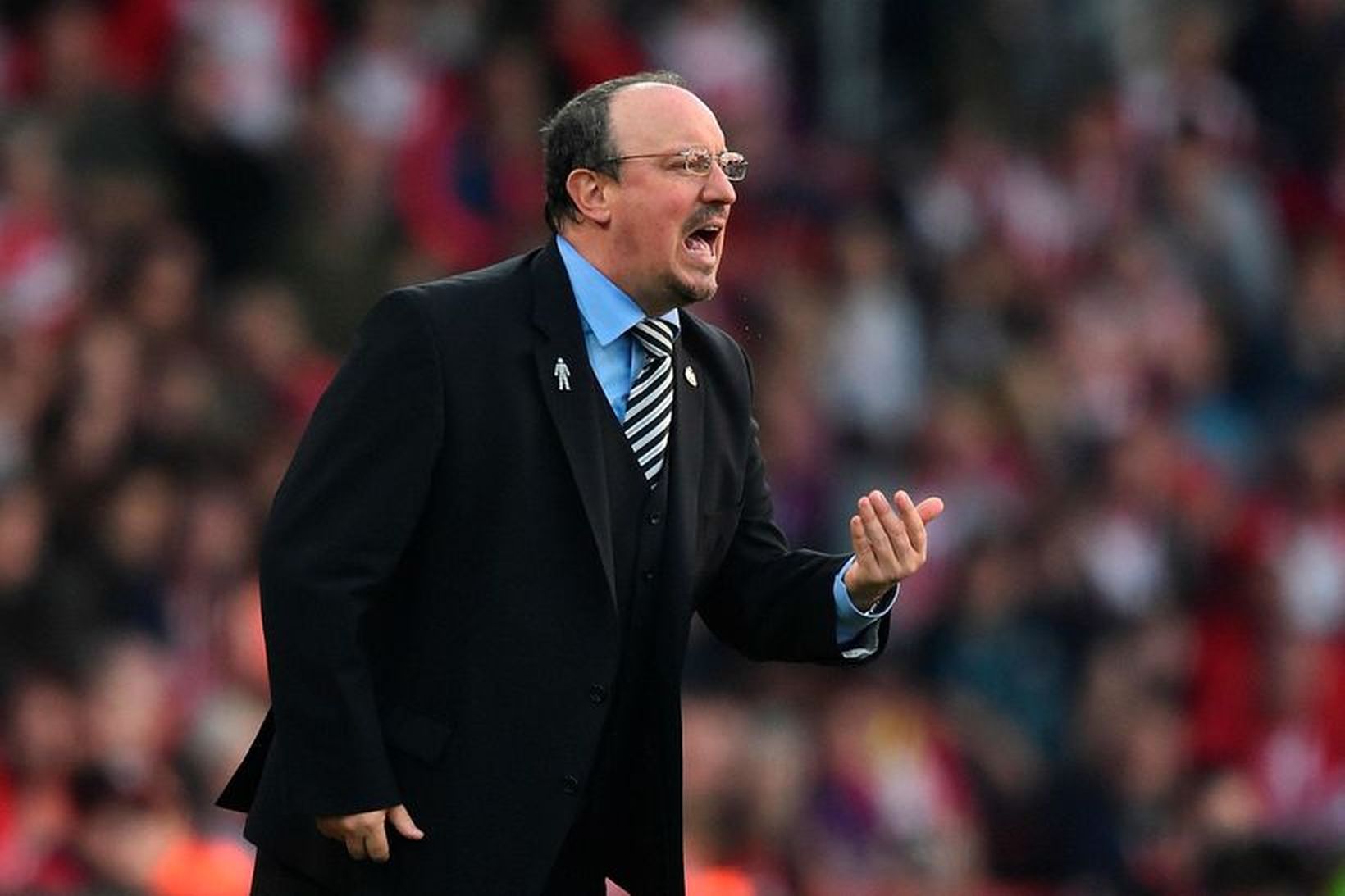 Rafael Benitez, knattspyrnustjóri Newcastle United.