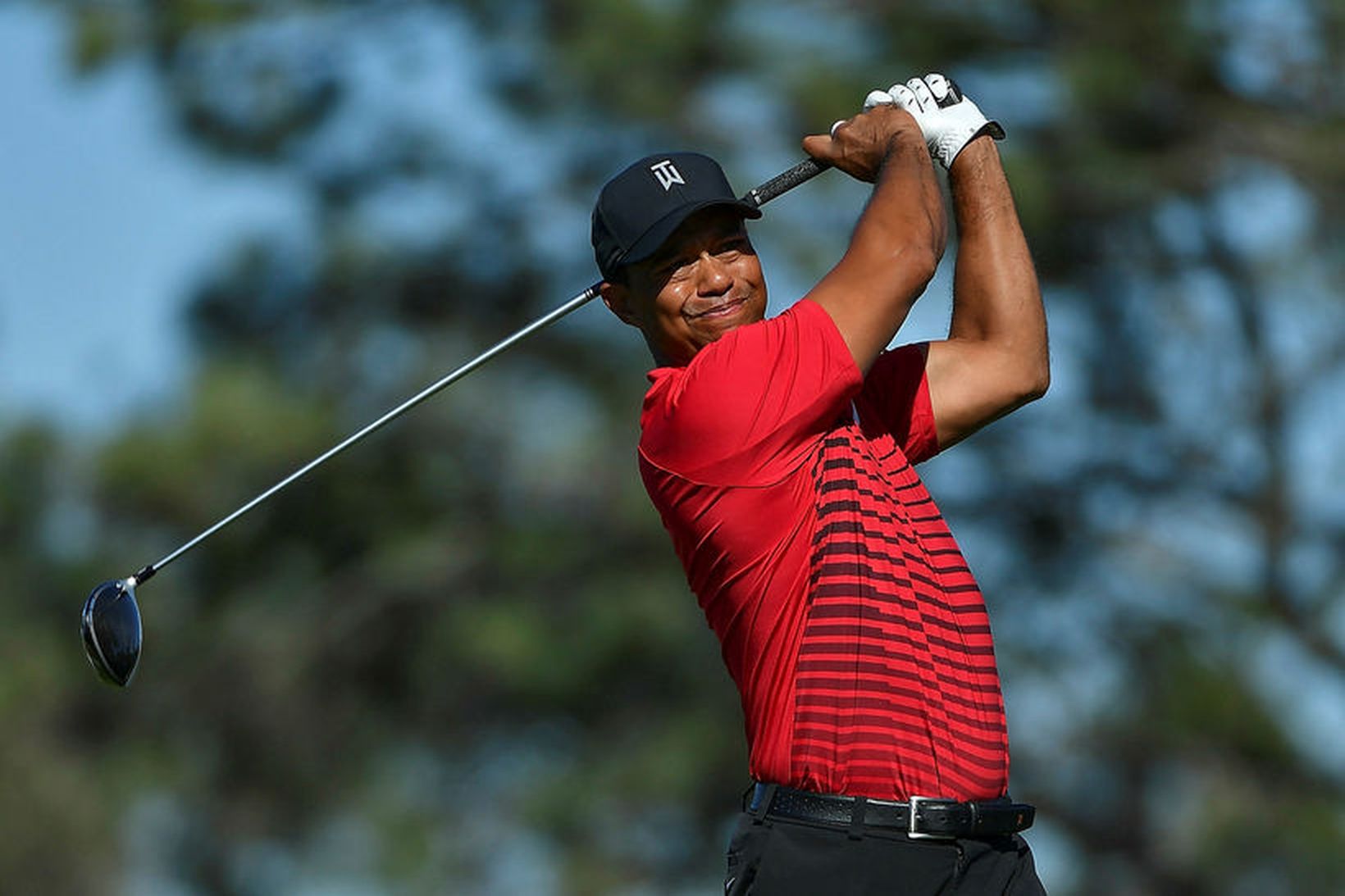 Tiger Woods endaði í 23. sæti á þremur höggum undir …