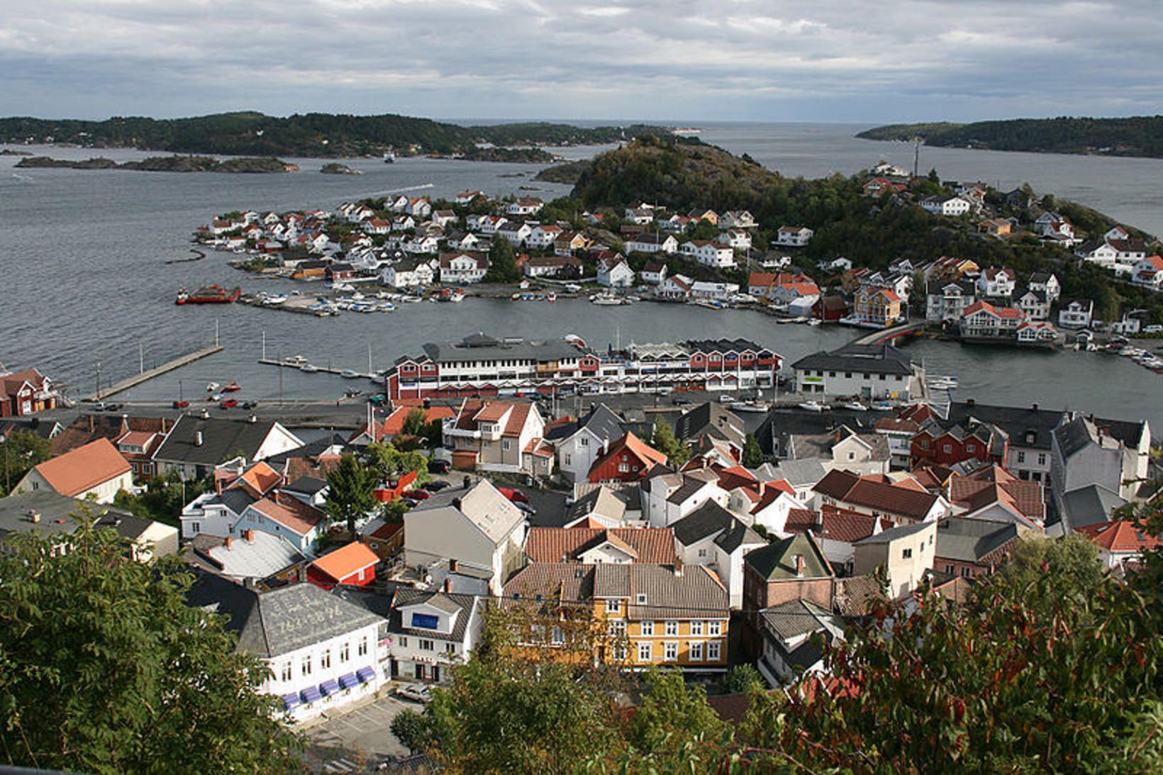 Norski bærinn Kragerø.