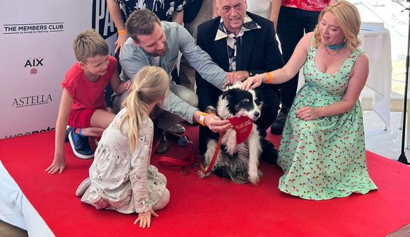 Íslenskur hundur stelur senunni í Cannes