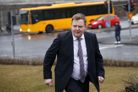 Sigmundur Davíð Gunnlaugsson resigned as PM over the Panama Papers scandal.