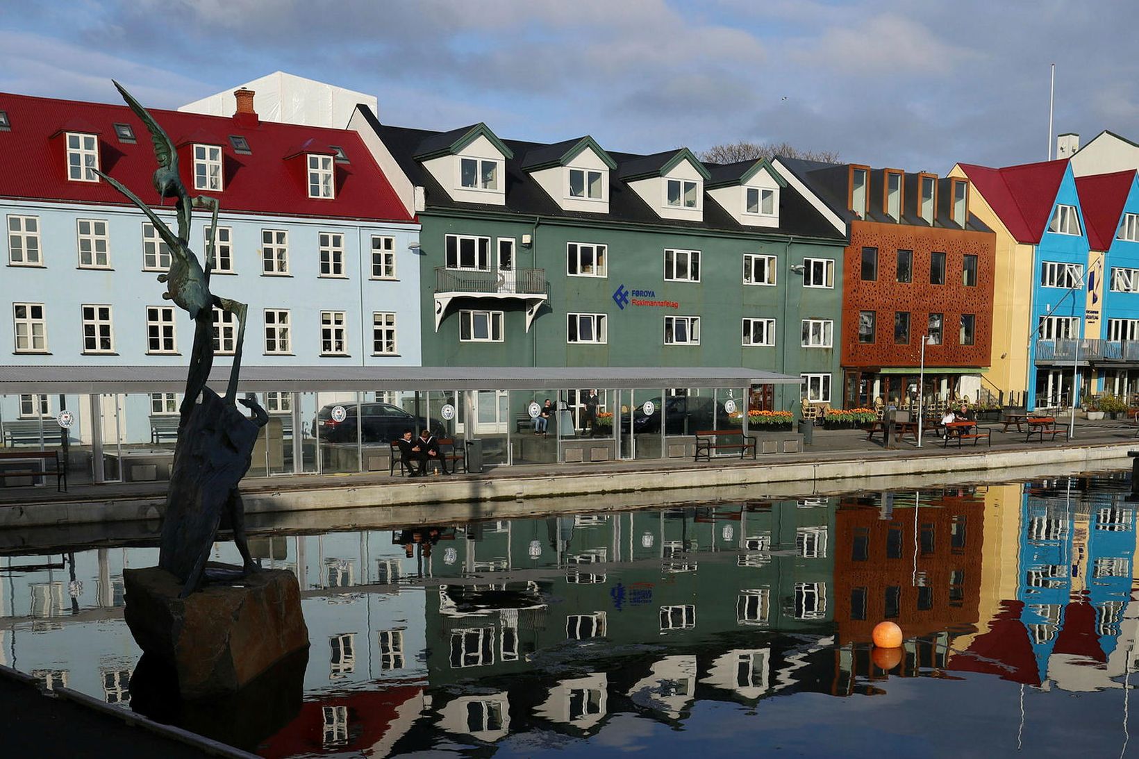 Þórshöfn í Færeyjum.