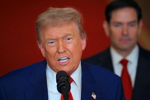 Donald Trump Bandaríkjaforseti.