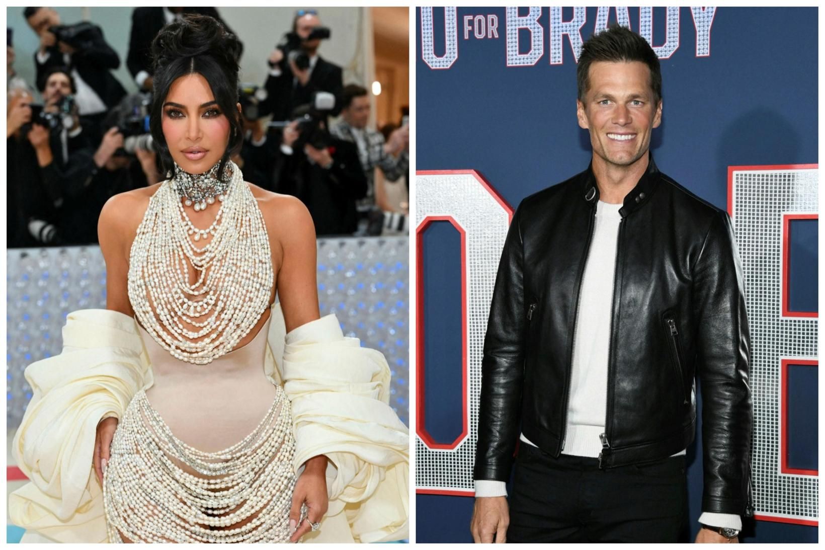 Kim Kardashian og Tom Brady mættu á galakvöld góðgerðarsamtakanna Reform …