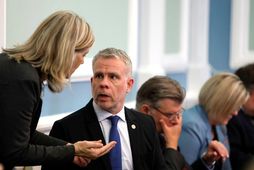 Sigmar Guðmundsson ræddi við mbl.is um stöðuna en allt virðist vera í hnút á Alþingi.
