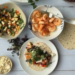 Sumarlegt rækjutaco Jönu sem hittir í mark