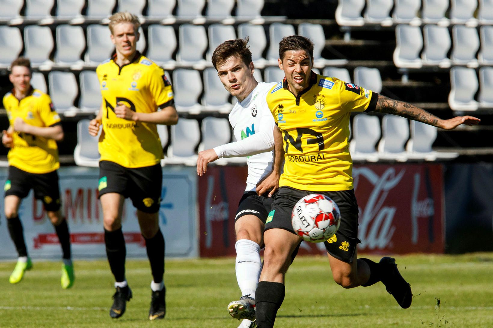 Gonzalo Zamorano lék með Skagamönnum í úrvalsdeildinni 2019.