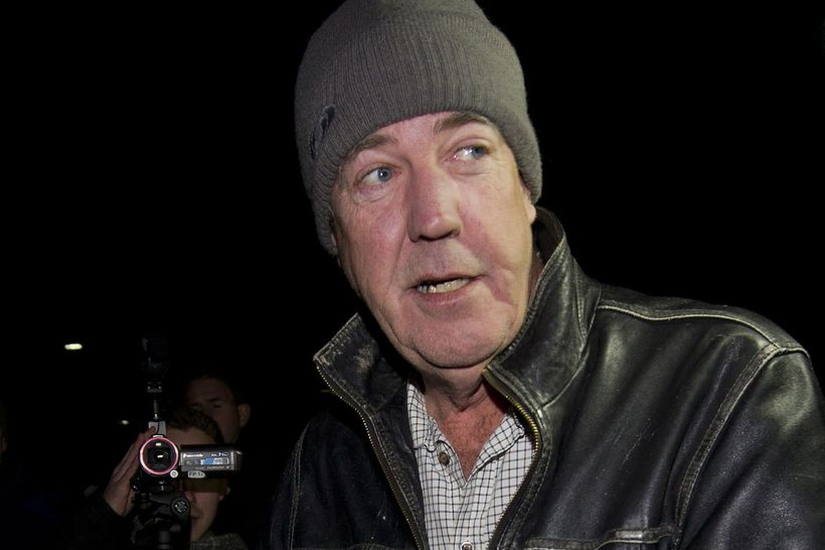 Jeremy Clarkson mætti í höfuðstöðvar BBC til þess að ljúka …