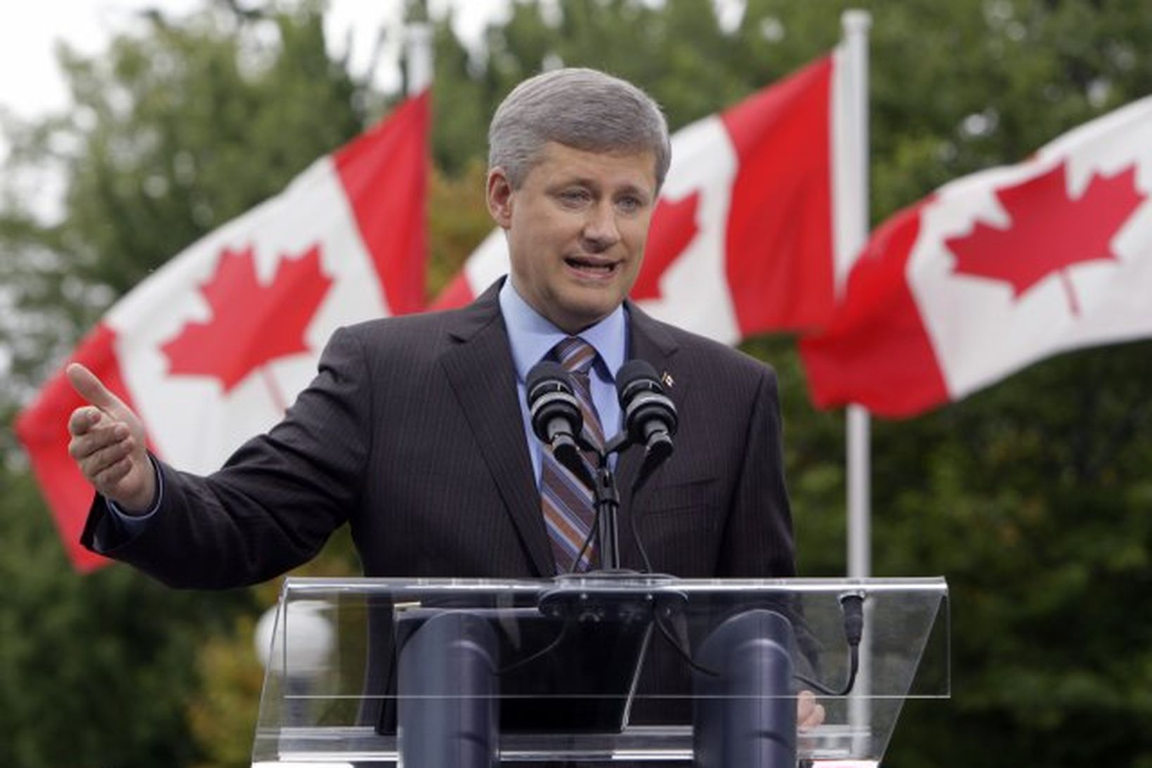 Stephen Harper, forsætisráðherra Kanada.