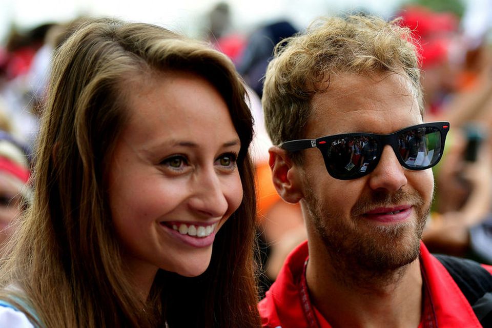 Sebastian Vettel sinnir unnendum formúlunnar í Spielberg.