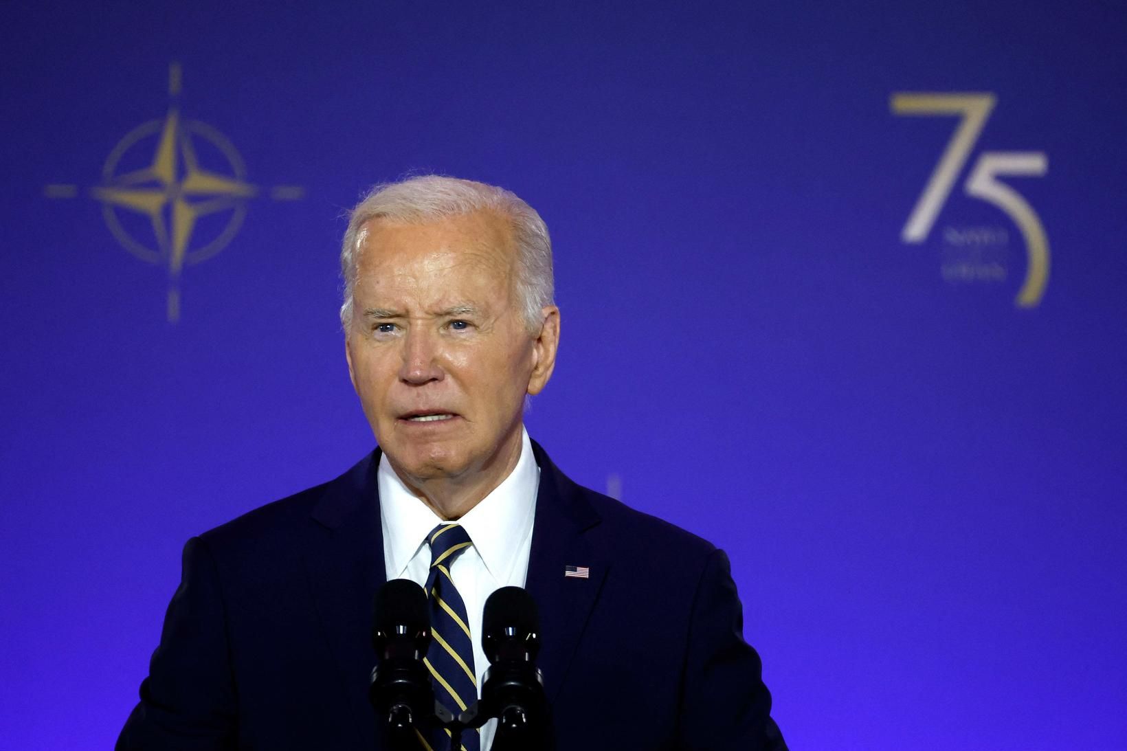 Ræða Joe Bidens Bandaríkjaforseta á NATO-fundinum í kvöld gæti reynst …