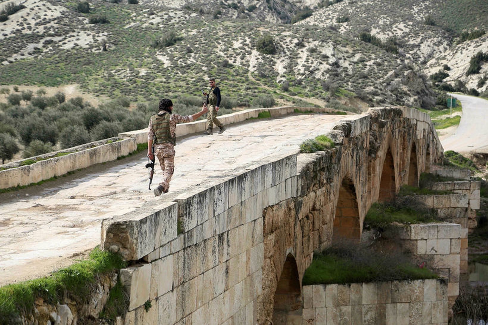 Frá Afrin í Sýrlandi.