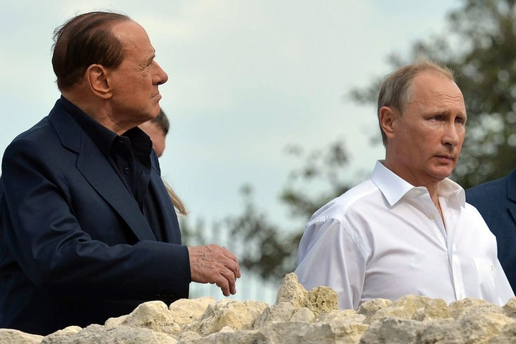 Silvio Berlusconi og Vladimír Pútín