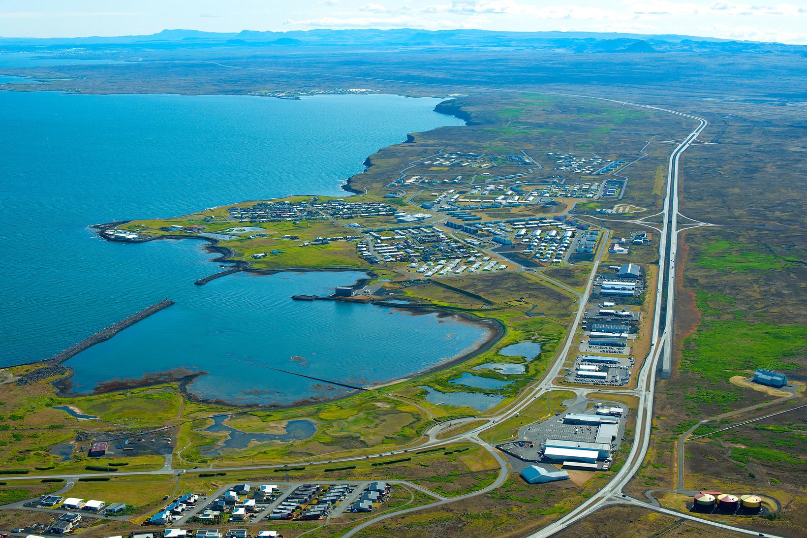 Innri-Njarðvík. Rætt er um að öryggisvistunin verði í nýju hverfi.