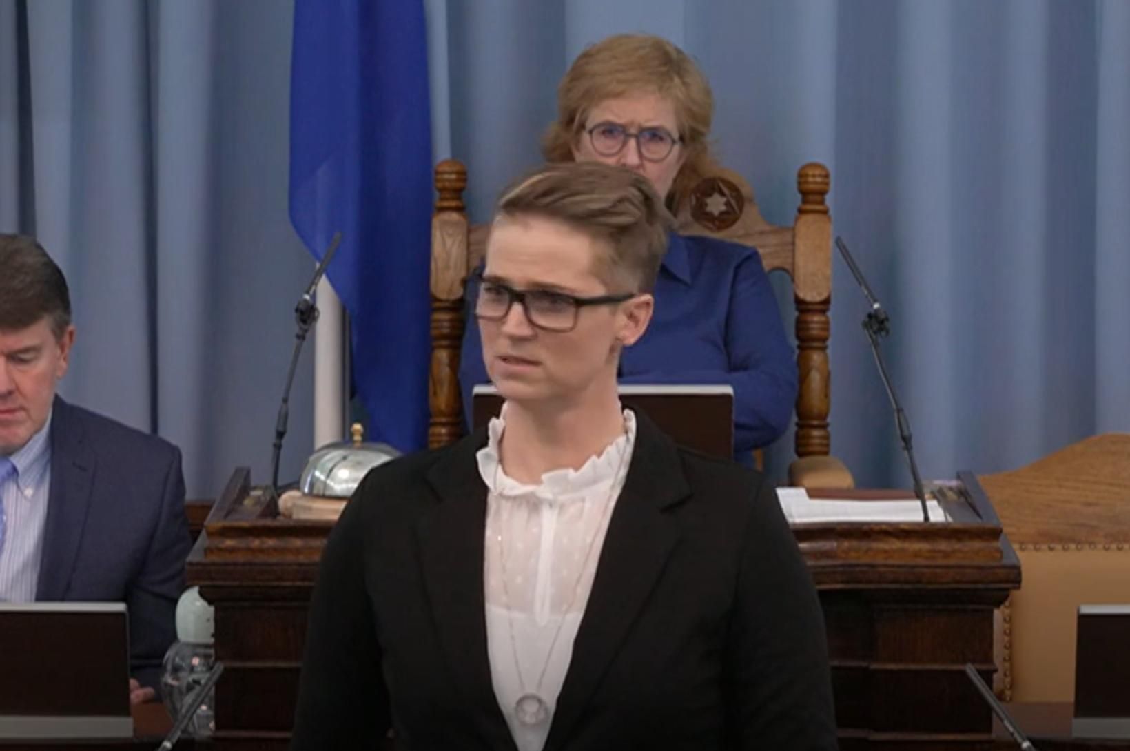 Opnaði sig á þingi sem þolandi kynferðisofbeldis