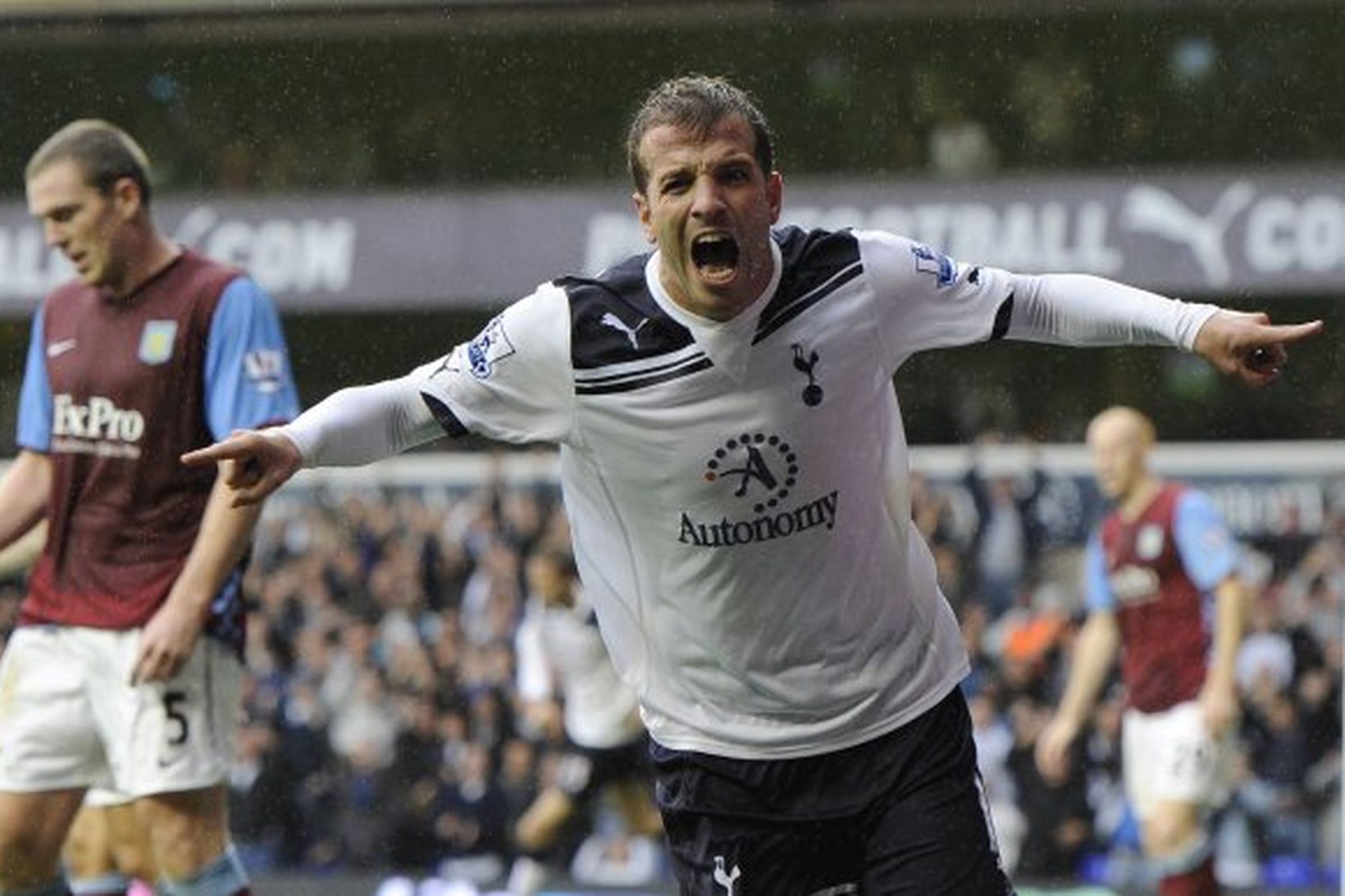 Rafael van der Vaart, lykilmaður hjá Tottenham.