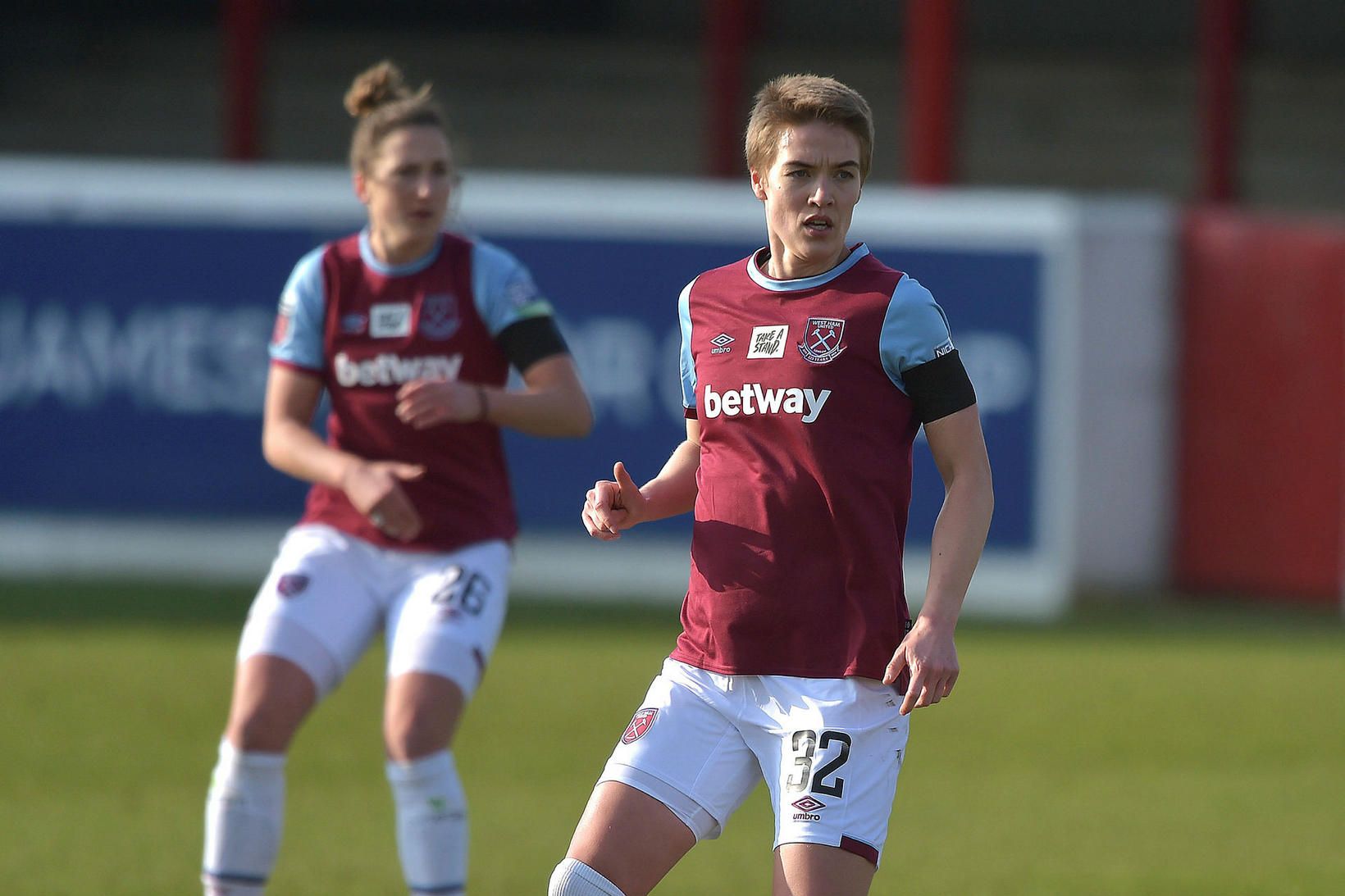 Dagný Brynjarsdóttir og liðsfélagar hennar í West Ham gerðu svekkjandi …