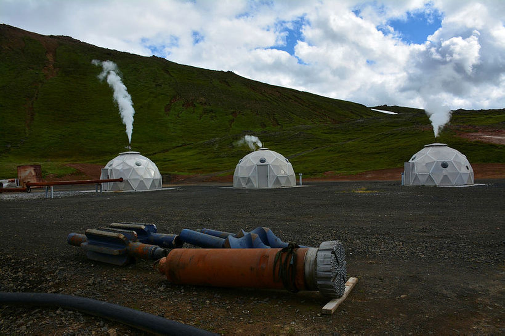 Borholur á Þeistareykjum.