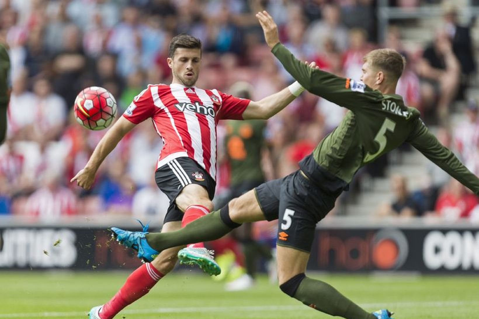 Southampton og Everton mættust í fyrsta leik dagsins.