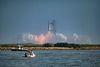 Geimflaug SpaceX sprakk eftir 45 mínútna flugferð