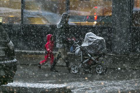 The weather is taking a sharp turn for the worse tomorrow, with snow and gale force winds. Many mountain roads are likely to become impassable.