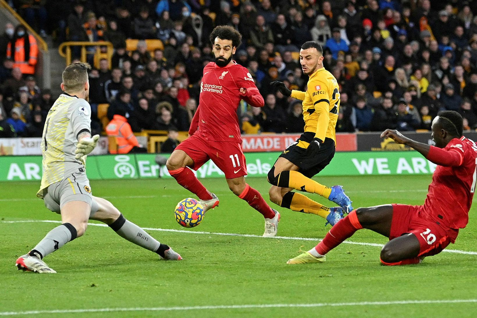 Mohamed Salah og Sadio Mané eru lykilmenn í liði Liverpool.